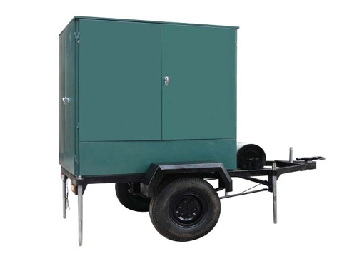 Mobile Trailer Single Vacuum Transformer Oil Purifier