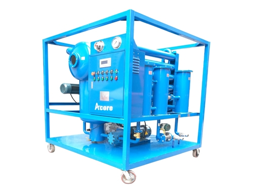 High Vacuum Transformer Oil Filtration Machine