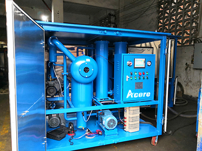 Double Stages Vacuum Transformer Oil Purifier