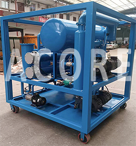 High Vacuum Transformer Oil Filtration Machine