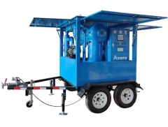 MTP Mobile Transformer Oil Filtration Machine on Trailer