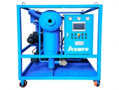 mobile transformer oil filtration machine