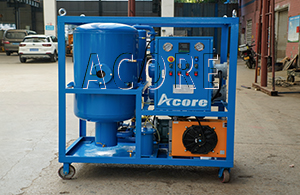 VHF100(6000L/H) Hydraulic Oil Filtration Machine Sales to Honduras