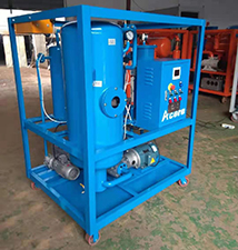 Characteristic of Vacuum Lube Oil Purifier