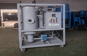 VDF20 Vacuum Dehydration Oil Purification Systems Sales to South Africa