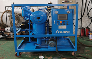 DVTP50(3000liters/hour) Transformer Oil Treatment Machine Sales to Chile