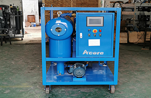 VDF20(1200L/H) Vacuum Dehydration Oil Purifier Sale to Mexico