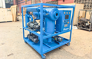 DVTP50(3000L/H) Vacuum Transformer Insulating Oil Purifier Sales to Turkey