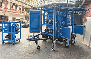 VPS500(500m3/h) Vacuum Pump Set and MTP70(4200L/H) Transformer Oil Purifier Sales to Georgia