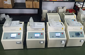 DST-100KV Transformer Oil Dielectric Strength Tester Sales to France & European