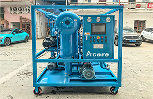 DVTP100(6000LPH) Transformer Oil Filtration Machine Sales to Iraq