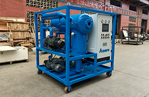 DVTP100 Transformer Oil Purification Machine Sales to Canada