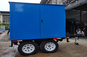 MTP80(4800L/H) Transformer Dielectric Oil Treatment Machine Mounted on Mobile Trailer Sales to Mexico