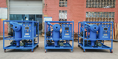 3 sets of DVTP50(3000LPH) Transformer Oil Treatment Machine Sales to Brazil