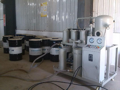 Vacuum Lube Oil Purifier Machine 