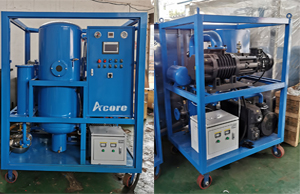 6000L/H Transformer Oil Treatment System and 1000m3/h Vacuum Pump Machine Sales to Peru