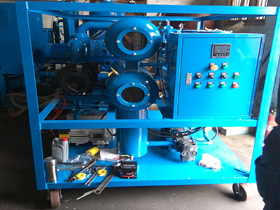 DVTP Double Stages Vacuum Transformer Oil Filtration Machine