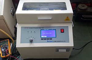 DST-80/100KV Insulating Oil Breakdown Voltages Tester Sales to UAE trading company