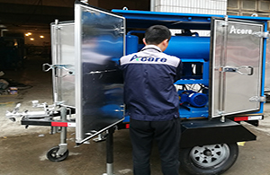 Mobile Transformer Oil Filtration Plant With Trailer Sales To Mozambique