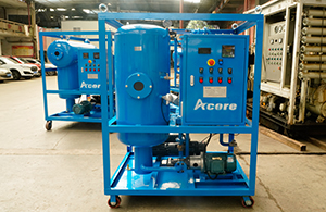 VHF50(3000LPH) Hydraulic Oil Filter Machine Sales to UAE