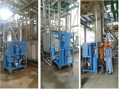Backwash Technology Of Hydraulic Oil Filtration Machine