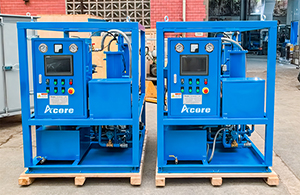 DCS-30(3000L/H) Centrifugal Oil Purifier sales to United Kingdom