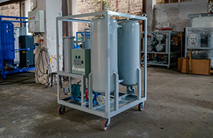 DR-50(3000LPH) Transformer Oil Regeneration Machine sales to Zimbabwe