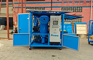 MTP150(9000LPH) Transformer Oil Purifier and VPS1000 Vacuum Pump System Sales to Guatemala
