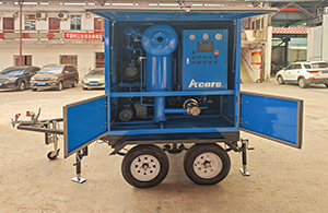 MTP100(6000LPH) Mobile Transformer Oil Filter Machine Sales to Saudi Arabia