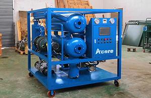 DVTP-100 Transformer Oil Filtration Machine Sales to Honduras Lacroix Company