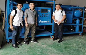 DVTP-80(4800L/H) Transformer Oil Purification Plant sales to Philippines