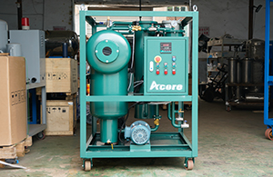 VHF30(1800L/H) Vacuum Hydraulic Oil Purifier sales to UAE