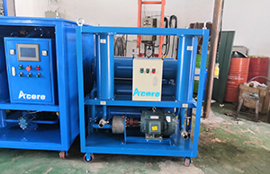 DR(6000L/H) Transformer Oil Regeneration Machine to a supplier of oil in Mexico