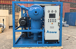 DVTP300(300LPM) Transformer Oil Treatment Machine and VPS2000 Vacuum Pump System sales to Uzbekistan