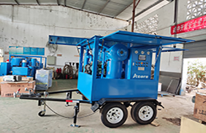 MTP70(4200LPH) Mobile Transformer Oil Treatment Machine Sales to Congo, Africa