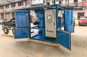 DVTP200(200LPM) Transformer Oil Filtration Machine Sales to Iraq