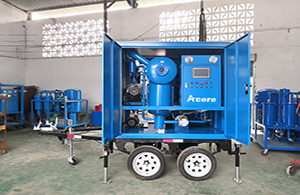 MTP-100(6000L/H) Mobile Transformer Oil Filtration Machine to Chile